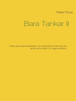 cover image of Bara Tankar II